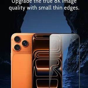 Privacy Tempered Glass Screen Protector for iPhone 17 Pro Max/17 Pro/16/15/15 Plus/14/13/12/11/XS/XR, Full Coverage, Anti-Fingerprint, Scratch-Resistant