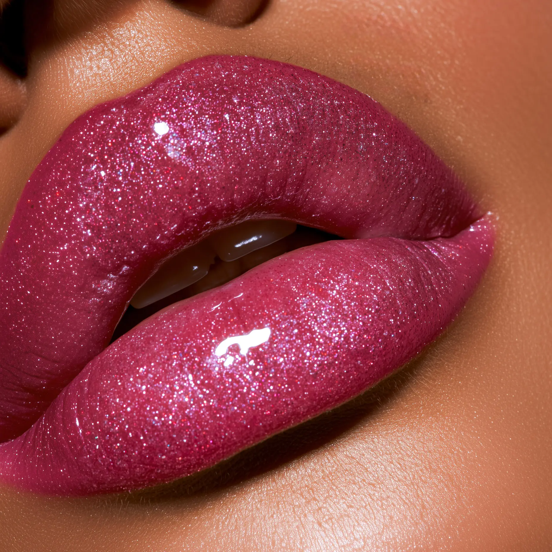 Party Gal Holographic Pink Shimmer Lipgloss with Coconut Grape Moisturizer, Nourishing Hydrating Lip Care for Dry Summer Lips, Long-Lasting Juicy Formula