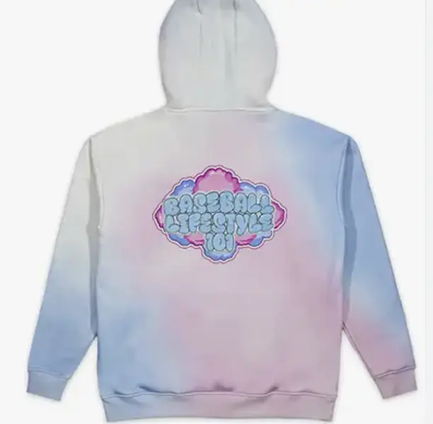 Baseball Lifestyle 101 - Cotton Candy Set - Bubble Gum vibes - Casual Hoodie and Sweetshorts | Youth & Adult Sizes