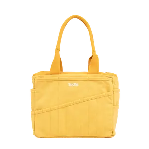 Soolla® Studio Bag, Sunset Mustard, Pottery Tool Bag, Craft Organizer, Knitting Bag, Crochet Yarn Tote