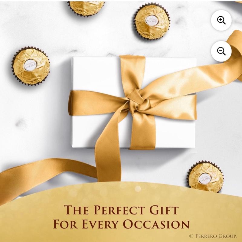 Ferrero Rocher Premium Milk Chocolate Hazelnut, 48 ct.