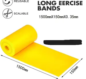 Versatile Yoga Pull Sheet Body Beauty Home Beginner Stretching Training Women's Fitness Latin Dance Elastic Rope Resistance Band