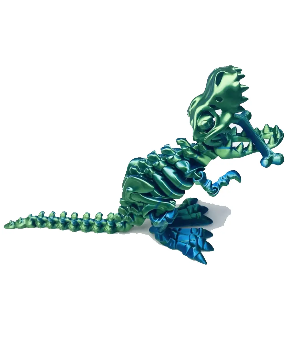 3D printed dinosaur eggs collectible figures.