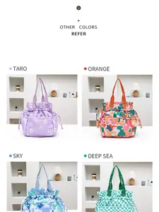 Cutest Daisy Print Tote Bag, Essential Accessory for Summer Days, Tiktok Trending Item, Ideal for Everyday Use