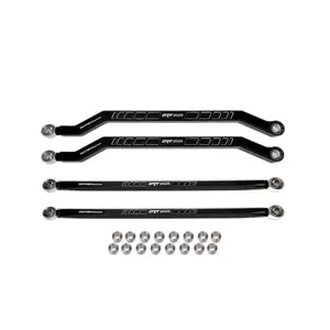 DRT Motorsports Billet Aluminum Race Series 7075 XD High Clearance Radius Rod Set For Polaris Pro R / Pro S / Turbo R