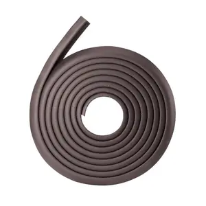 VEVOR Baby Proofing Edge Corner Protector, 18 ft Edge Cushion, 8 Corner Pads, Soft NBR Foam, 3M Adhesive, Child Proof Table Safety Bumper Guards, Easy Installation, for Furniture Fireplace Protection