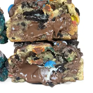 Triple Chocolate Stuffed Cookie Triple Chocolate Stuffed Cookie