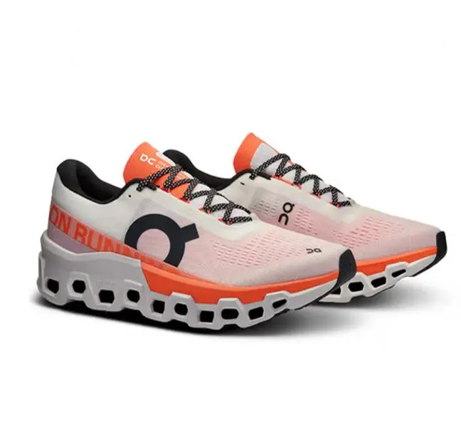 On Cloudmonster 2 Triple Sneakers | Chunky Sole Streetwear Running Shoes for Men & Women