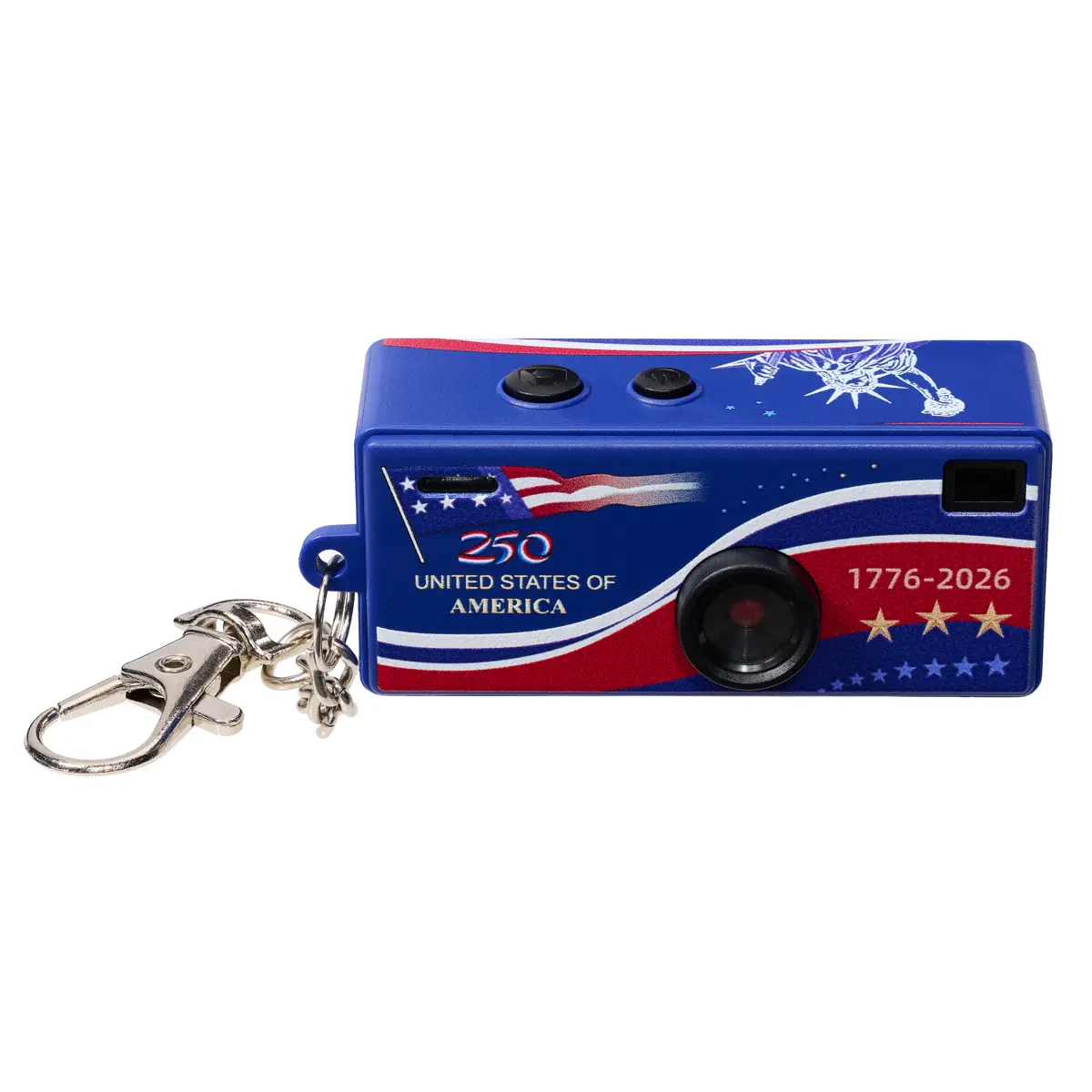 Aries CharmSnap Mini Keychain Digital Camera