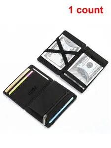 Men's Minimalist Plain Color Card Holder, Multifunctional Credit Card Holder, Business Card Holder, Fashionable Card Holder for Men for Daily Use, Card Organizer