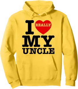 I Love My Uncle I Heart My Uncle For Men Women Nephew Niece Pullover Hoodie - Feliciabr Shop 60B0DJ5LGRHC