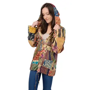 Chamomile Patchwork Hoodie
