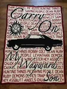 My Wayward Son mosaic crochet blanket pattern