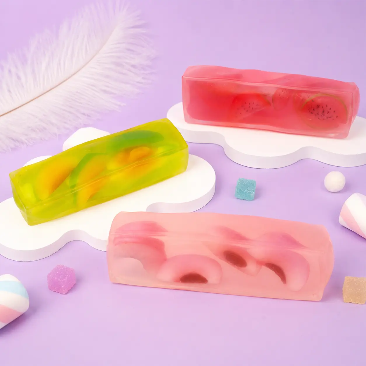 Pawtoto Vaseline Texture Bar Series Sensory Toy, Stress Relief Toy, Fidget Toy, Creative Activity Gift for Teens & Adults