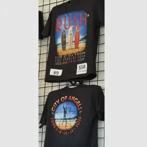 Rush June 07 2026 Fifty Something Tour Kia Forum Los Angeles CA T shirt Reprint U1U