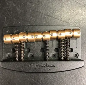 AlBridge Parts C518 5-String Bridge for Fender Jazz/Precision Bass Satin Black