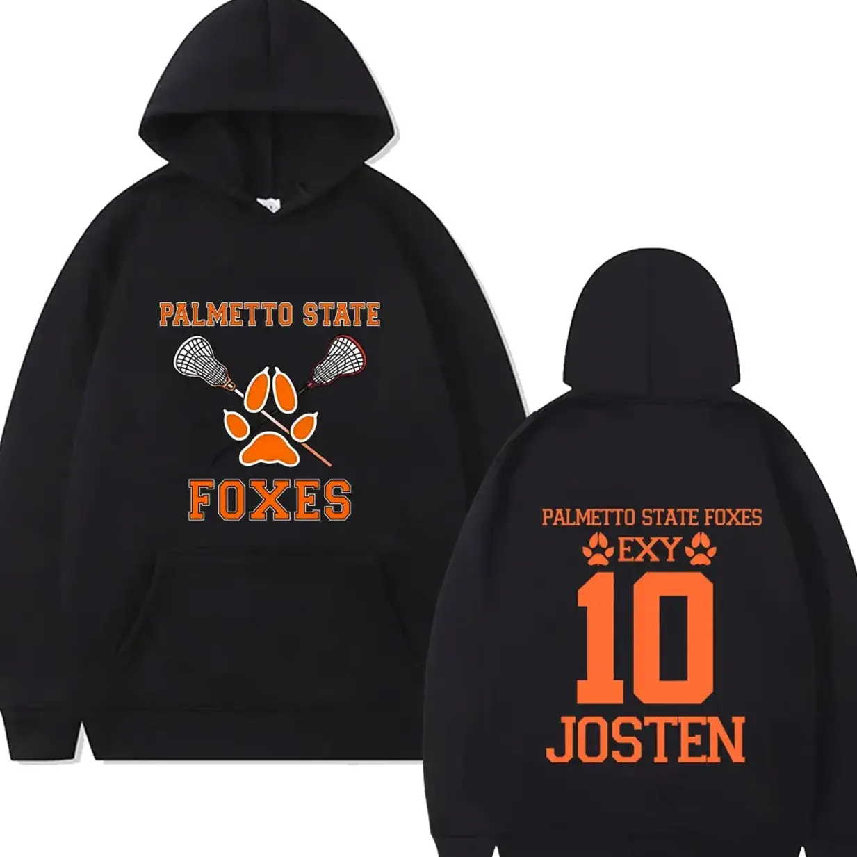 All for The Game The Foxhole Court Palmetto State Foxes JOSTEN Graphic Hoodie Men Women Fashion Casual Fleece Pullover Hoodies 52S