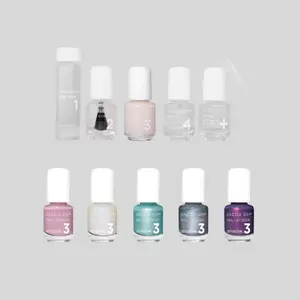 Dazzle Dry, Better Together & Prima Ballerina, Fingernails & Toenails, Professional Nail Kit Set, Long-Wear Chip-Resistant, 10-Piece Bundle, 0.93 fl oz.