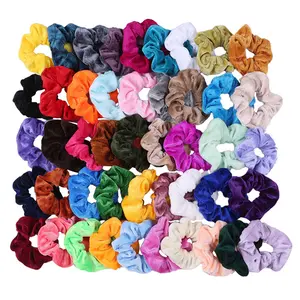 10 Pcs Hair Scrunchies Velvet Elastics Hair Bands Scrunchy Hair Ties Ropes Scrunchie for Women Girls Hair Accessories - Great Gift for Holiday Seasons Random color