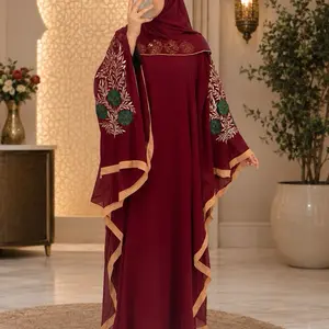 Dubai luxury 1-piece butterfly abaya