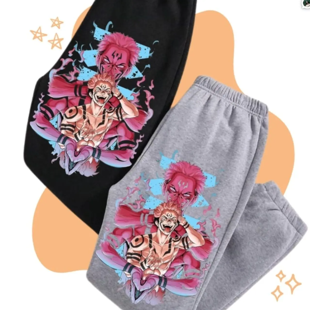 Sukuna jujutsu Anime Sweatpants Unisex RT3