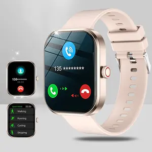 Smart Watch with Wireless Calling & Multiple Sports Modes, Call Alert, Message Reminder, Custom Wallpaper, Compatible iOS/android