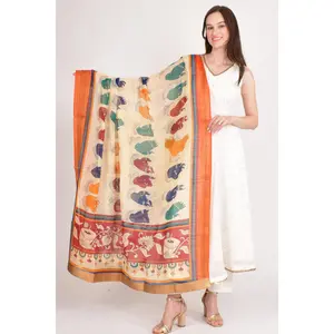 Rhea Beige Dupatta