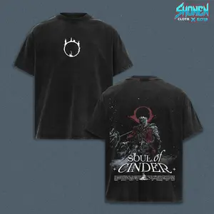 Dark Souls 3 Unisex Heavyweight Tee, Lord Of Cinder Final Boss Gaming Apparel, Darksign Bonfire Graphic Tee, Video Game Clothes Top, Boy Merch, Gift For Him, Gift For Her