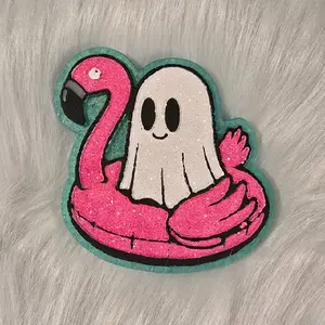 Flamingo Ghost Car Freshie