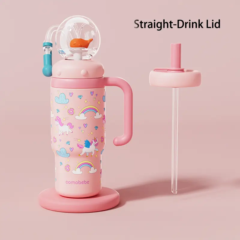 Pink+ direct-drink straw tip