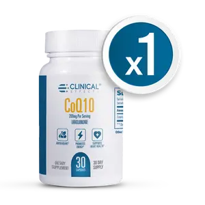 CoQ10 Supplement for Heart Health and Energy - Made in USA - Vitamin, Healthcare