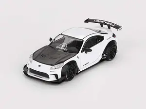 Toyota GR86 LB★Nation – White (Mini GT) Diecast 1:64 Scale Model - TSM MGT00769