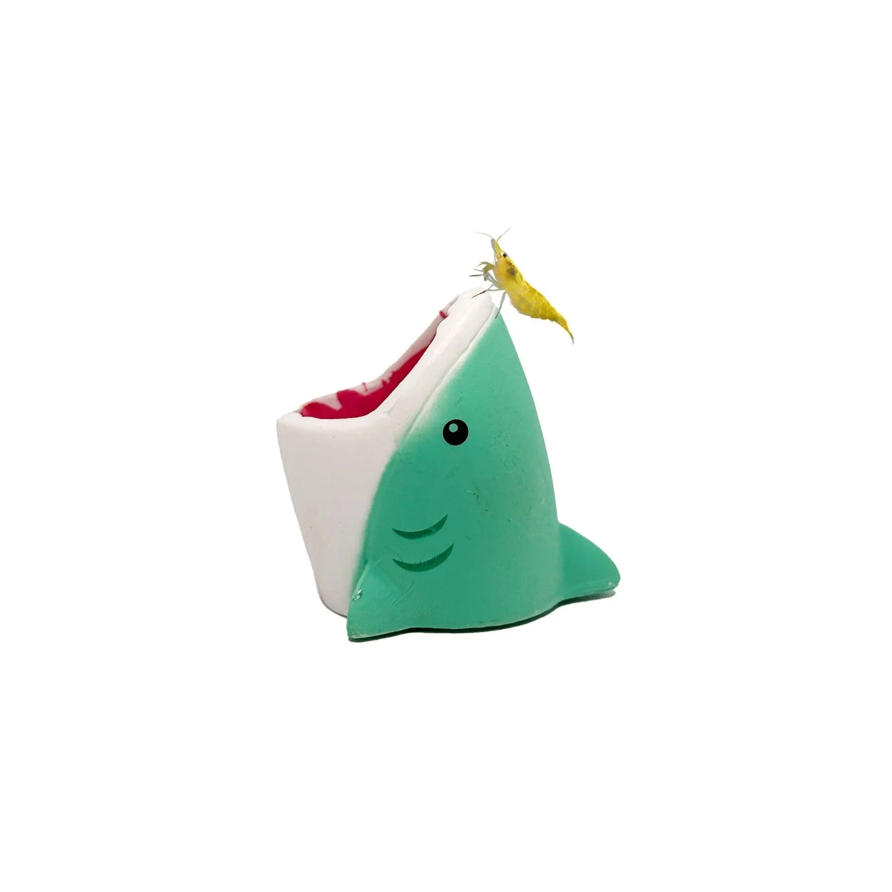 Shark Head Aquarium Decoration – Resin Fish Tank Ornament for Bettas, Shrimp & Small Aquatic Pets