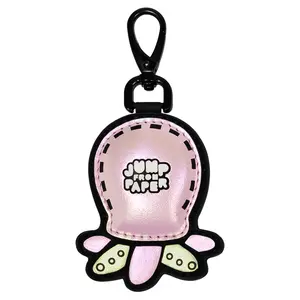 JUMPFROMPAPER OctoPOP Octopus Keychain Bag Charm – Playful 2D Design – Synthetic Leather
