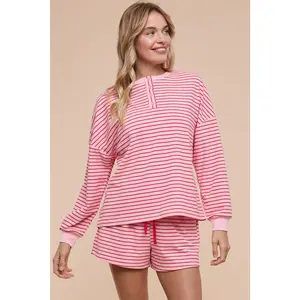 Strawberry Stripe Set