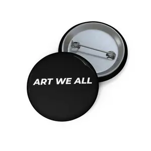 ART WE ALL Pin Buttons