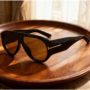 Fashion Sunglasses Marine Film Men's and Women's Personalized Hipster Sunglasses Large Frame