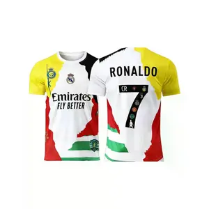 CR7 Mashup Soccer Jersey, CR7 Career Tribute Football Shirt, Special Edition Commemorative Kit, Sports Fan Gift