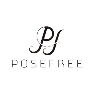 PoseFree Apparel shop logo