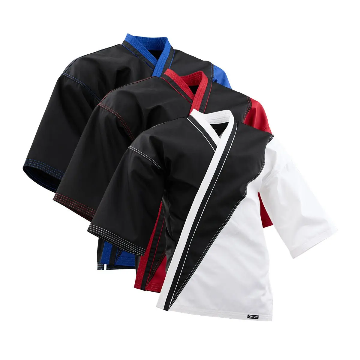 Men's Colorblock Uniform Jacket for Students, Zip-Up School Program Menswear Coats and Team Tops