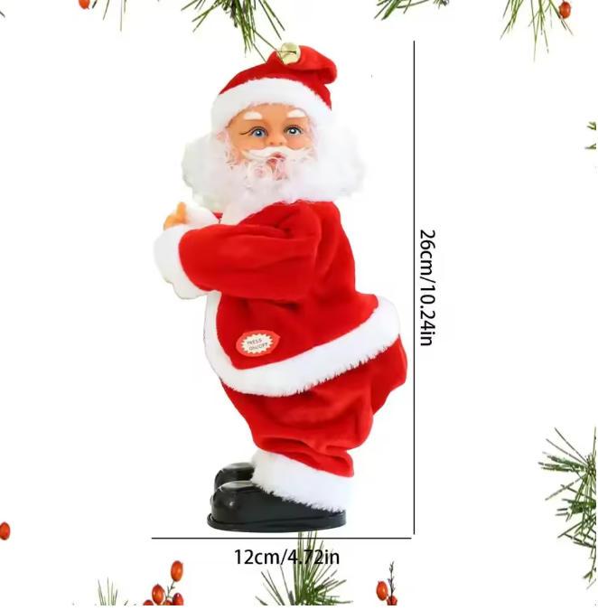 Twerking Santa Claus Interactive Toys Booty Shaking Singing and Dancing Electric Santa Claus Doll Toy for Kids Christmas gifts