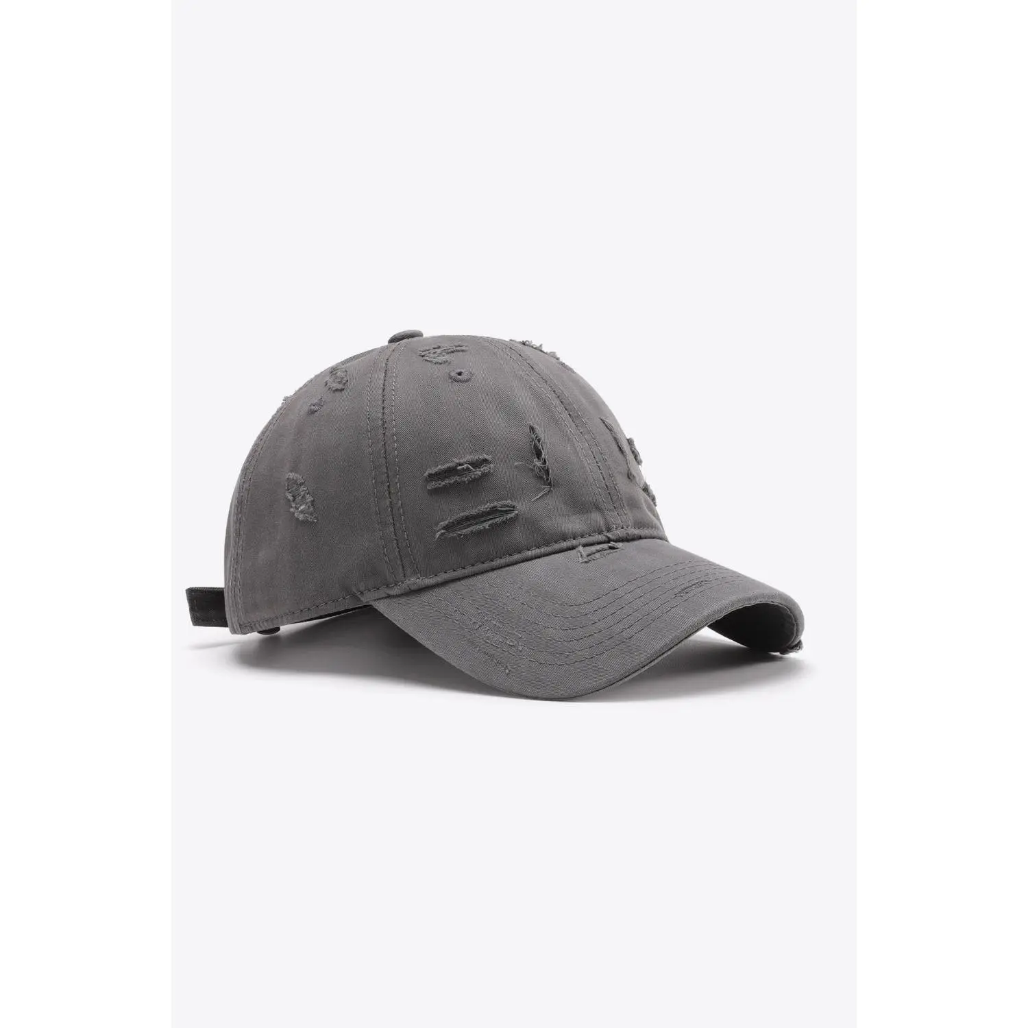 Distressed Adjustable Baseball Cap