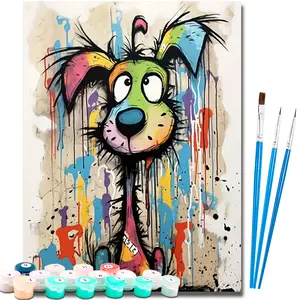 Paint by Numbers Kit for Adults Beginner,Easy Adult Paint by Number Kits on Canvas DIY Painting for Surprise Gift Home Wall Decor 16x20 Inch