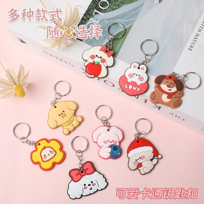 Translate a random one-PVC Cartoon Car Keychain: Cute Promo Giveaway ...