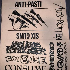 Crust punk patches sheet diy decoration power violence