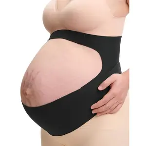 Adjustable Maternity Belly Support Band, Breathable Pregnancy Belt for Daily Comfort, Essential Maternity Wear for Expecting Mothers