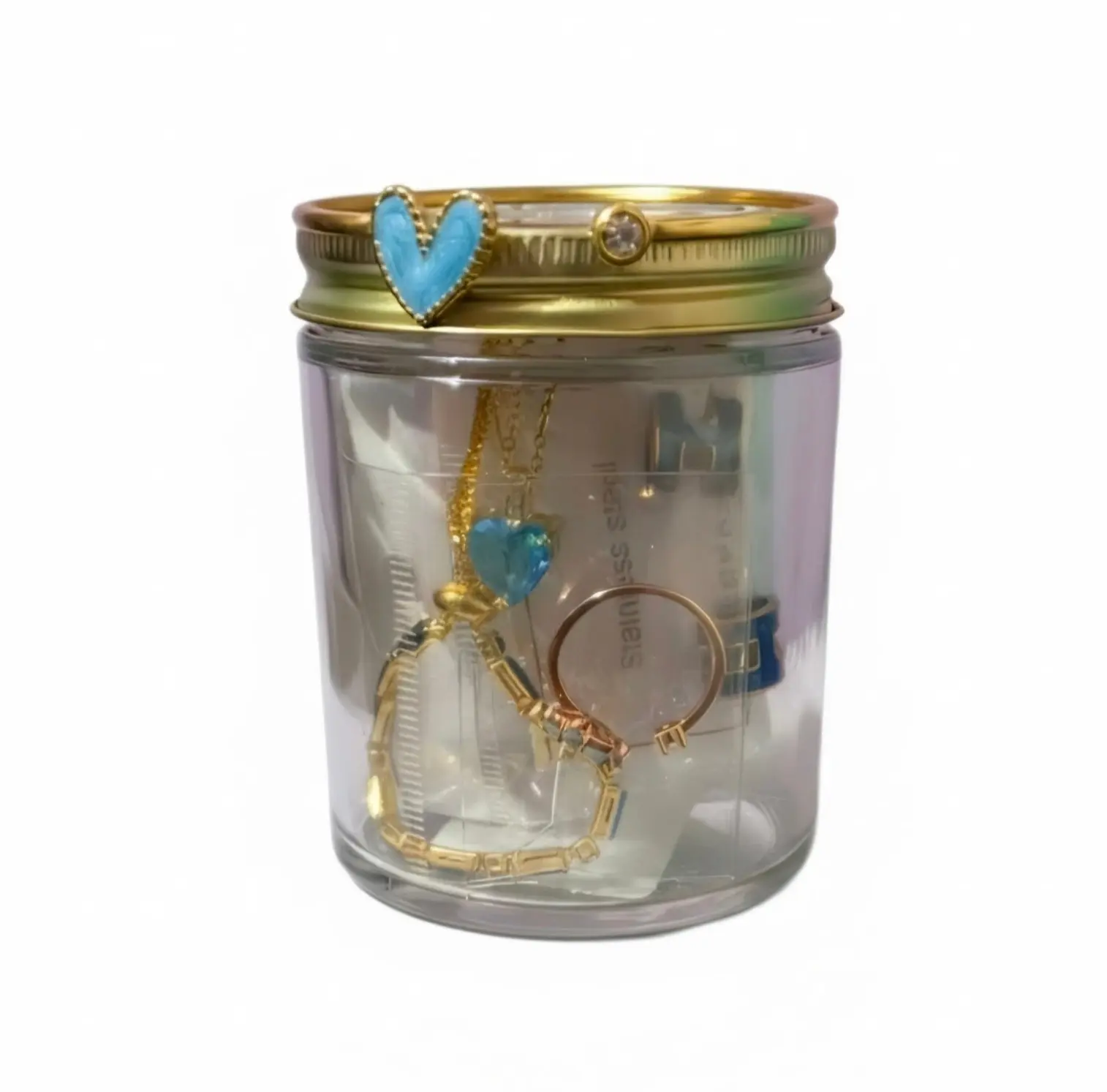 Cool Blue 2 - Curated Jewelry Jar