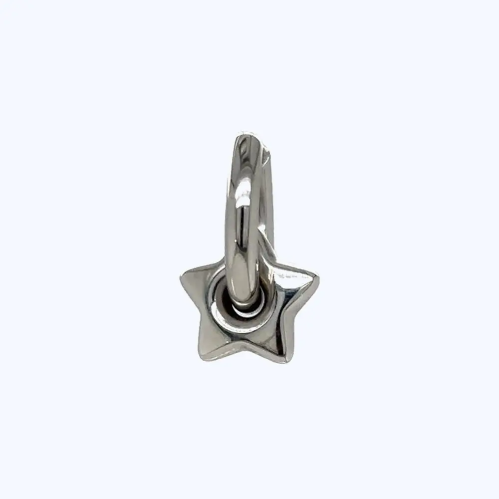 The Chunky Star Hoop The Chunky Star Hoop