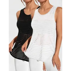 Charm Studio Sport Gameset Twist Backless Halter Neck Sports Tankworkout Tank Top