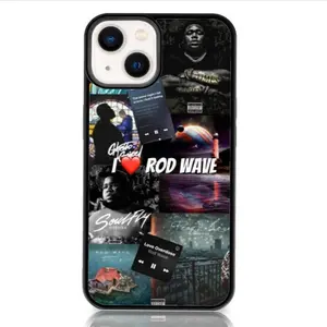 Rod Wave - Rod Wave Lyric Rapper Hiphop Cool Phone Case, Phone case for Iphone 15 14 13 12 11 X XS XR 8 7 Plus Pro Mini Max 3I5 slippery  phone case junk phone case